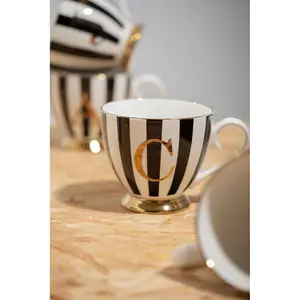 Maison by Premier Mimo Duchess C Letter Monogram Mug