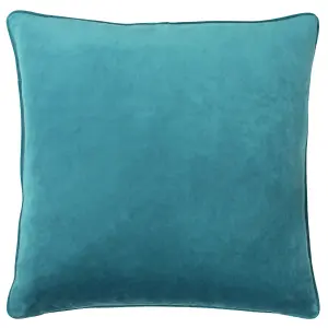 Paoletti Blenheim Geometric Piped Feather Filled Cushion