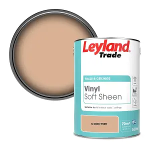 Leyland Trade Vinyl Soft Sheen Walls & Ceilings Emulsion Paint (S 2020-Y50R) - 5L