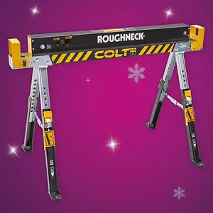 Roughneck Colt ROU35601 Adjustable 598kg Capacity Sawhorse Trestle XMS24HORSE