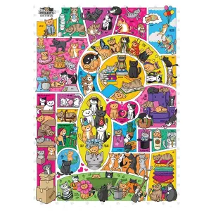 Doodlecats Jigsaw Puzzle 1000 Pieces