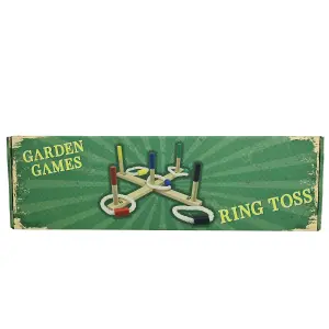 Garden Games Ring Toss Family Outdoor Play Party Bonding Lawn Kids Fun Activity