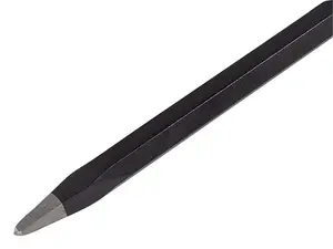 Roughneck 6.4Kg Slate Bar with Bent Chisel for Enhanced Leverage