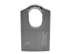 Scan Stainless Steel Shrouded Padlock 50mm