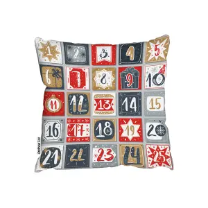 December advent calendar (cushion) / 60cm x 60cm