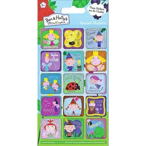 Ben And Hollys Little Kingdom Sparkle Reward Stickers Multicoloured (One Size)