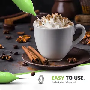 Oliver's Kitchen - Rechargeable Milk Frother - USB-C (Black)