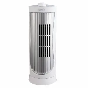 Igenix DF0020WH Mini Tower Fan, Oscillating, 12 Inch, White