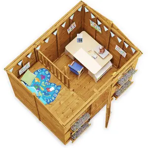 BillyOh Gingerbread Max Playhouse + Bunk - 7 x 5