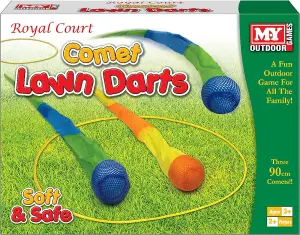 Comet Lawn Darts - Family Garden Games, Waterproof And Safe Outdoor Games Party Toss Games