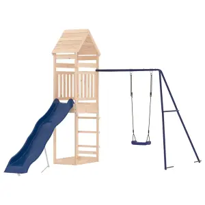 Berkfield Outdoor Playset Solid Wood Pine