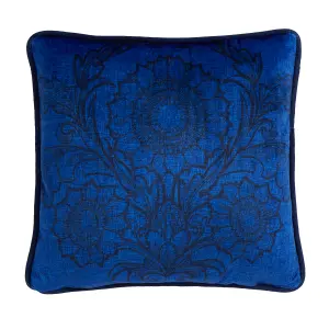 Romilly Floral Velvet Filled Cushion