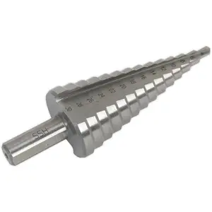 HSS 4341 Double Flute Step Drill Bit for Precision Drilling - 4mm to 30mm