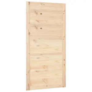 Berkfield Barn Door 100x1.8x204.5 cm Solid Wood Pine