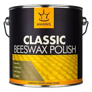 Manns Classic Beeswax Polish 150ml - High Quality Beeswax