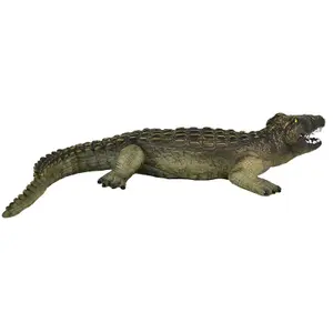 BWNH Large Crocodile Toy Soft Stuffed Rubber Alligator Toy Realistic Details Gift for Boys Girls Toddlers Kids 22" (55 cm)