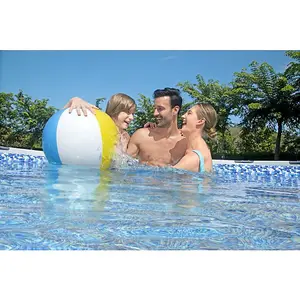 Bestway 16ft x 48in Steel Pro Max Pool Set Above Ground Swimming Pool (19,480L)