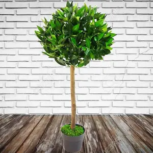 3ft Artificial Outdoor Laurel Bay Leaf Tree