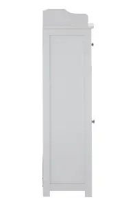 Maison by Premier Portland Glass Door Floor Standing Cabinet