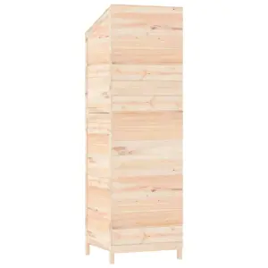 Berkfield Garden Shed 55x52x174.5 cm Solid Wood Fir