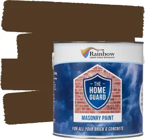 HOME GUARD MASONRY PAINT WALNUT 2.5 LITRE