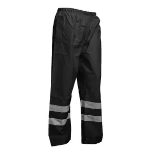 Yoko Mens Hi-Vis Waterproof Contractor Over Trousers