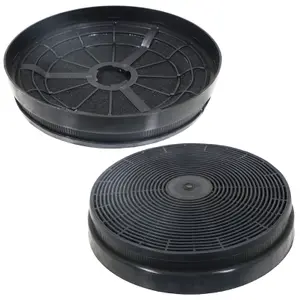 SPARES2GO Grease and Carbon Filters compatible with Lamona LAM2501 LAM2501-2 Cooker Hood