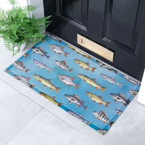 Multi Fishes Indoor & Outdoor Doormat (70 x 40cm)