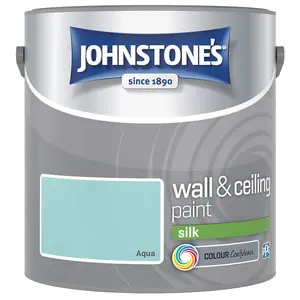 Johnstone's Wall & Ceilings Silk Aqua Paint 2.5L