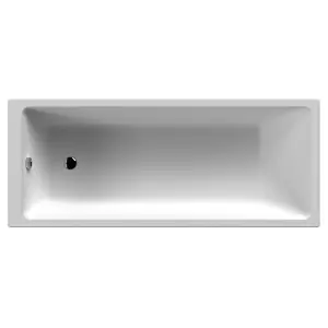 Dezine Cubo 1700 x 700mm Thin Edged Single Ended Bath