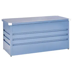 Beliani Storage Box Blue CEBROSA