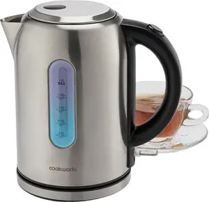 Cookworks Illuminated Kettle - Brushed Stainless Steel