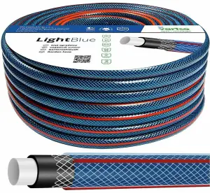 Heavy Duty Garden Hose Pipe Reinforced Braided PVC Watering Hosepipe  30 metres 1/2" - 12mm