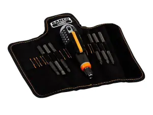 Bahco ERGO™ 7-Piece Interchangeable Screwdriver Blade Set for Ultimate Precision