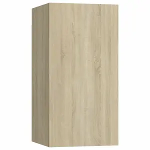 Berkfield TV Cabinets 7 pcs Sonoma Oak 30.5x30x60 cm Engineered Wood