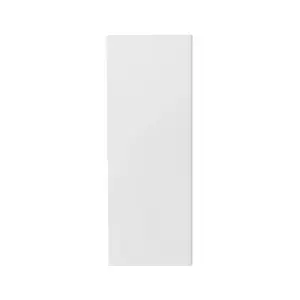 GoodHome Alpinia Matt ivory painted wood effect shaker Standard Wall Clad on end panel (H)960mm (W)360mm