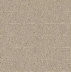 Fine Decor FD25340 Crepe Star Wallpaper, Gold