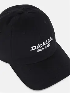 Dickies Everyday Twill Cotton Cap Unisex Black Size One Size