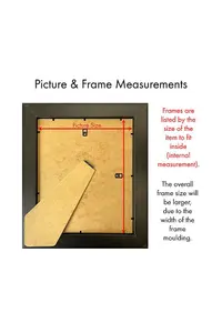 Metro Oak Picture Photo Frame A3