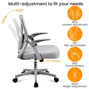 Mesh Office Chair Full Gray / Full Gray