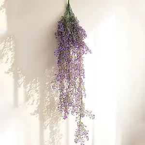 Artificial Hanging Vines Plants, Artificial Ivy Leaves Garland, Faux Fake Plastic Decorative Artificial Plants Purple