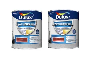 Dulux Weathershield Quick Drying Undercoat Monarch 750Ml Pack of 2