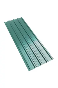 6 Pcs Dark Green 129cm L x 45cm W Roof Garage Shed Carport Greenhouse Panels