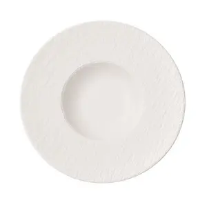 Villeroy & Boch Manufacture Rock Blanc 29cm Pasta Plate