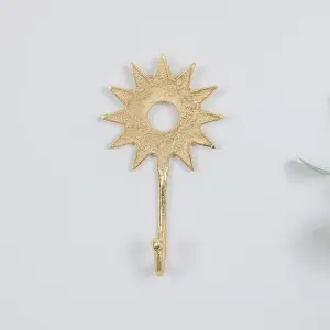 Melody Maison Gold Sunburst Wall Hook