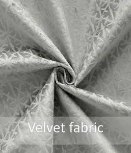 Temple Velvet 46" x 90" Silver (Ring Top Curtains)