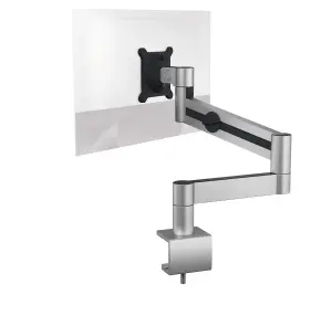 Durable Monitor Mount PRO with Arm for 1 Screen - Desk Clamp Attachment