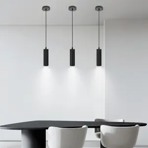 Aigostar 2 Set Black Pendant Light Fitting