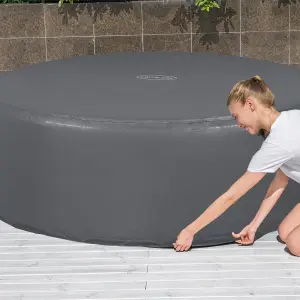 Lay-Z-Spa Grey Circular Hot tub Cover (Dia) 196cm