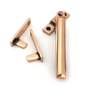 From The Anvil Polished Bronze Night-Vent Locking Art Deco Fastener